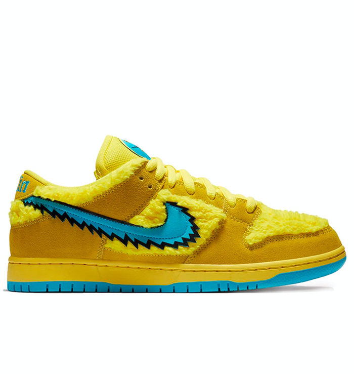 Nike Dunk Low SB X Grateful Dead 'Yellow Bear'