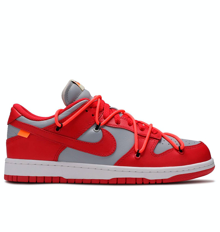 Nike X Off White Dunk Low 'University Red'