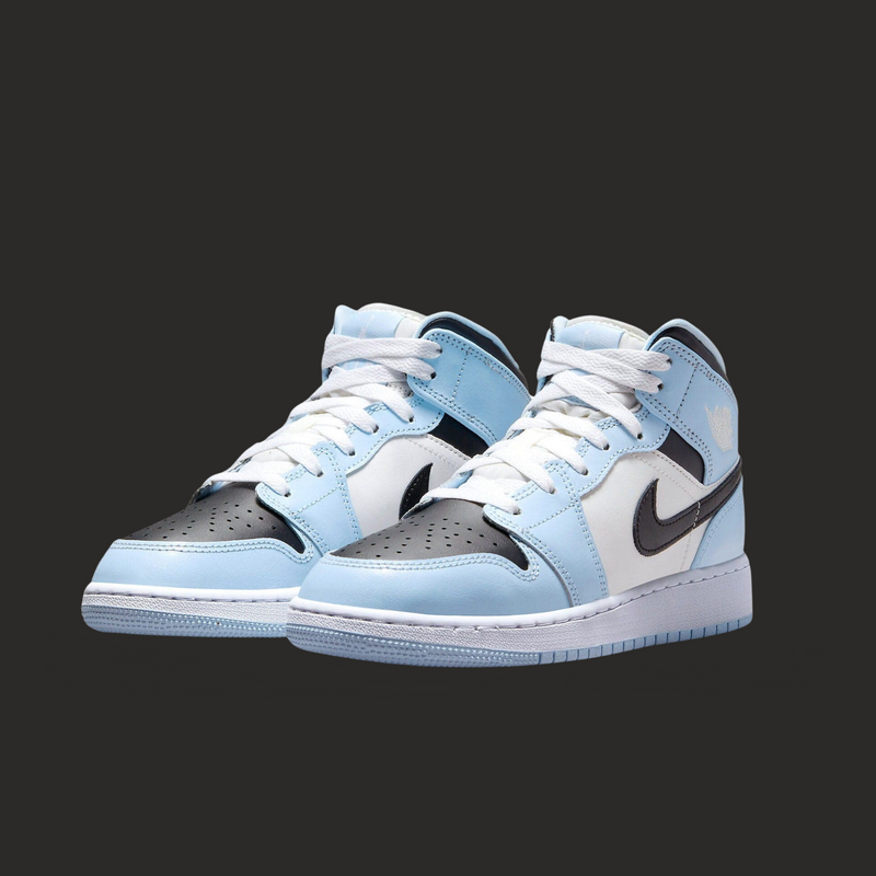 Air Jordan 1 Mid GS 'Ice Blue'