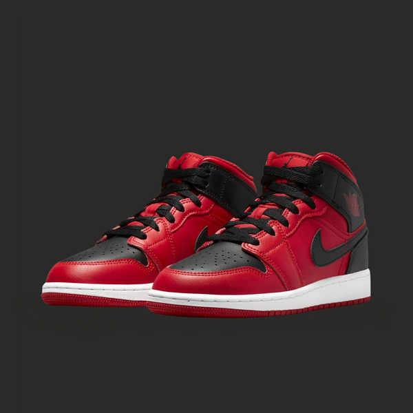 Air Jordan 1 Mid GS 'Reverse Bred'