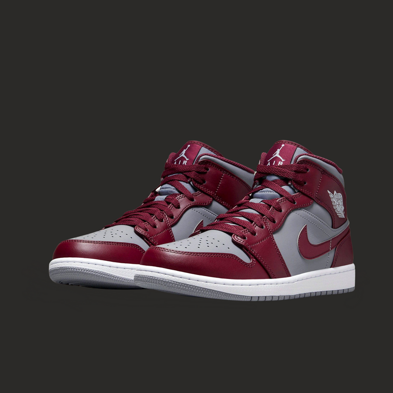 Air Jordan 1 Mid GS 'Cherrywood Red'