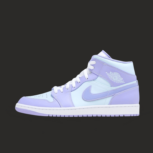 Air Jordan 1 Mid 'Purple Aqua'