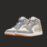 Air Jordan 1 Mid Coconut Milk Particle Grey