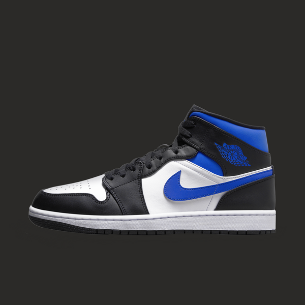 Air Jordan 1 Mid 'White Royal/Racer Blue'