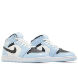 Air Jordan 1 Mid 'Ice Blue' - GS