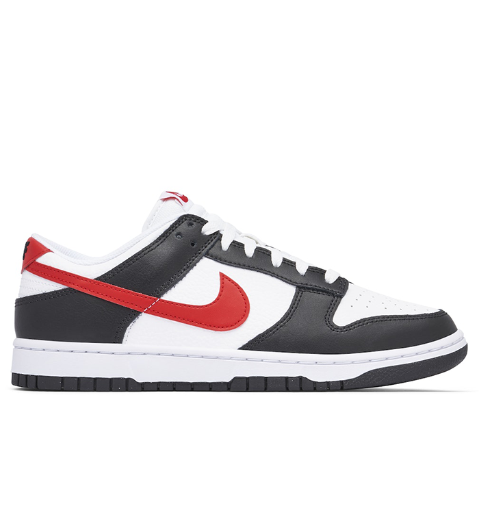 Nike Dunk Low 'Black White Red'