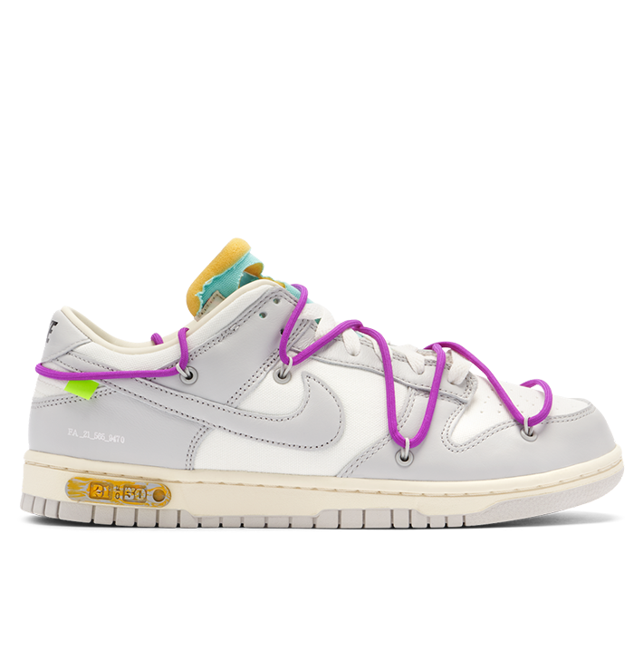 Nike Dunk Low X Off White 'Lot 21 of 50'