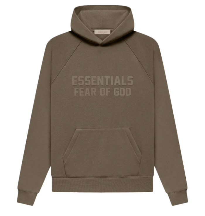 FOG Essentials Hoodie 'Flocked Wood' (FW22 Collection)