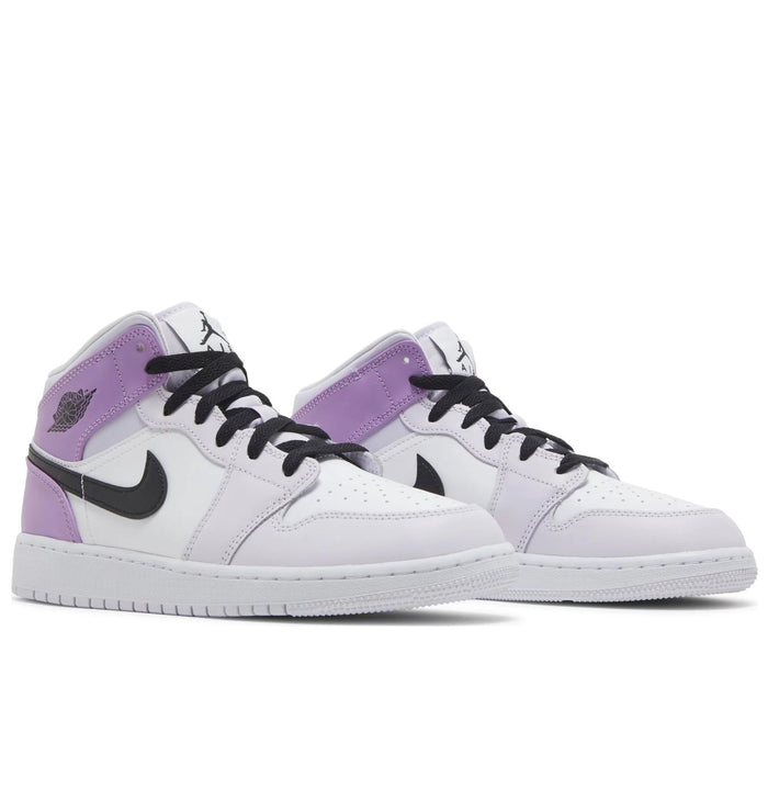 Air Jordan 1 Mid 'Barely Grape' - GS