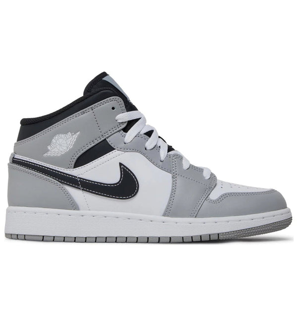 Air Jordan 1 Mid 'Light Smoke Grey Anthracite' - GS