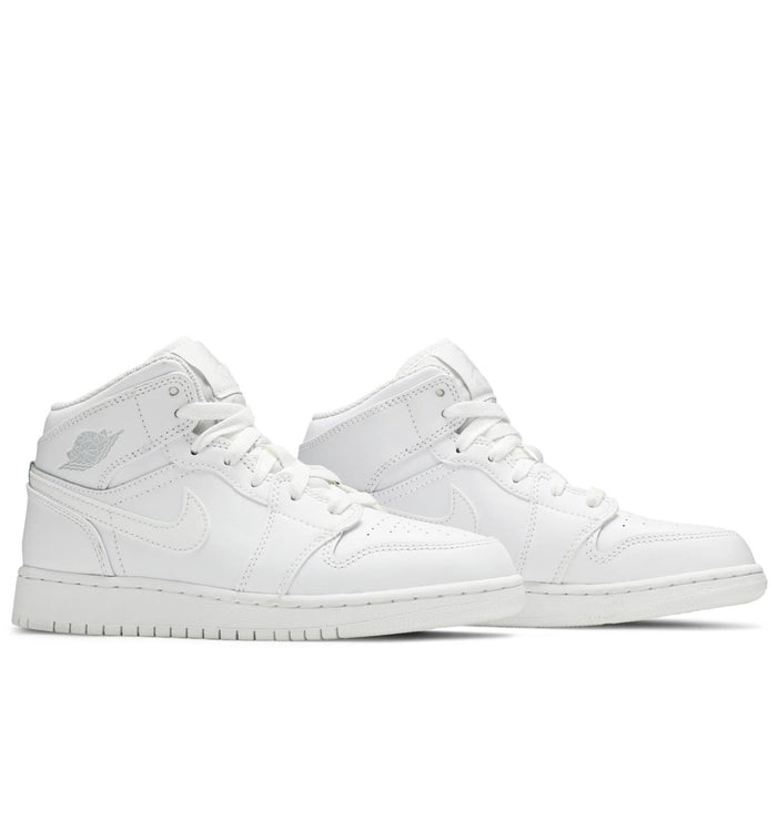 Air Jordan 1 Mid 'Triple White'