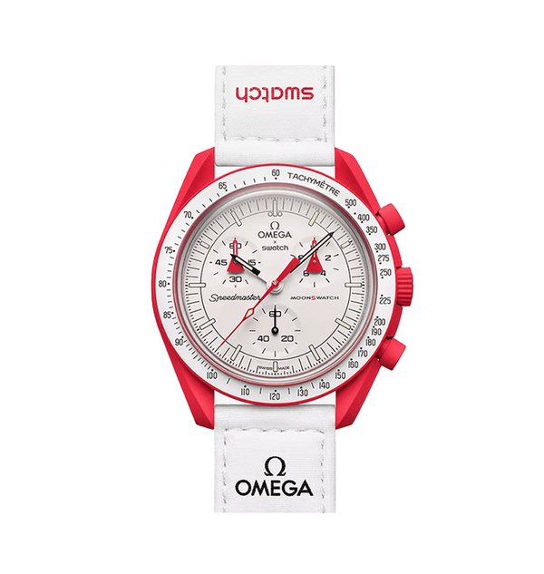 Swatch x Omega Bioceramic Moonswatch Mission to Mars