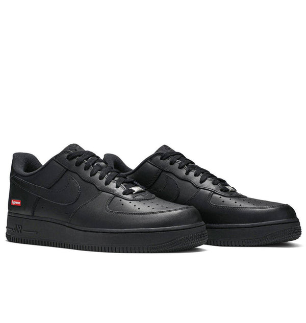 Nike Air Force 1 X Supreme 'Black'