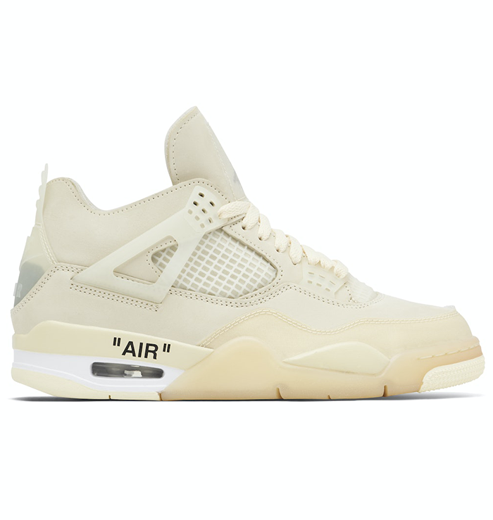 Air Jordan 4 X Off White 'Sail' - Women's